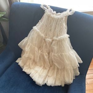 Mudpie lace girls dress